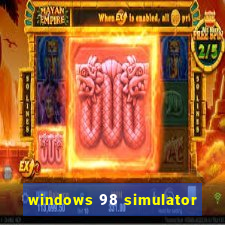 windows 98 simulator